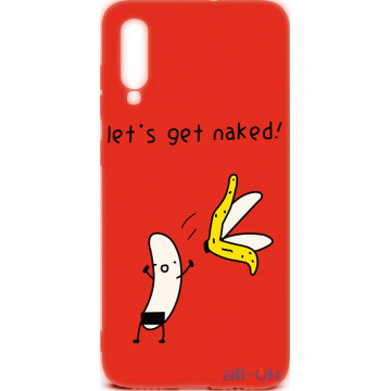 Чохол-накладка TOTO Cartoon Soft Silicone TPU Case Samsung Galaxy A70 Banana Red