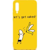Чохол-накладка TOTO Cartoon Soft Silicone TPU Case Samsung Galaxy A70 Banana Yellow