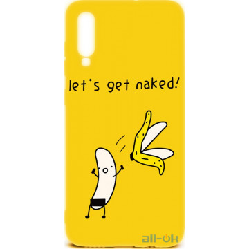 Чохол-накладка TOTO Cartoon Soft Silicone TPU Case Samsung Galaxy A70 Banana Yellow