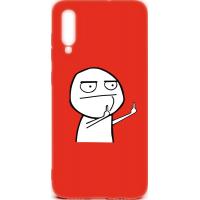 Чохол-накладка TOTO Cartoon Soft Silicone TPU Case Samsung Galaxy A70 FK 2 Red