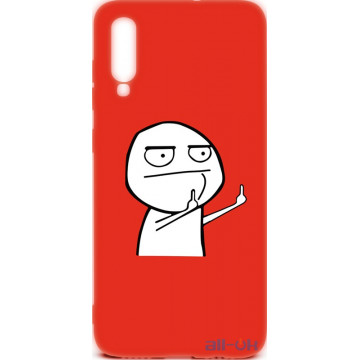 Чохол-накладка TOTO Cartoon Soft Silicone TPU Case Samsung Galaxy A70 FK 2 Red