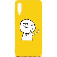 Чохол-накладка TOTO Cartoon Soft Silicone TPU Case Samsung Galaxy A70 FK 2 Yellow