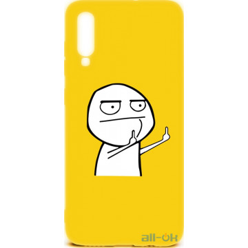 Чохол-накладка TOTO Cartoon Soft Silicone TPU Case Samsung Galaxy A70 FK 2 Yellow