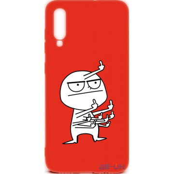 Чохол-накладка TOTO Cartoon Soft Silicone TPU Case Samsung Galaxy A70 FK 9 Red			