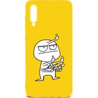 Чохол-накладка TOTO Cartoon Soft Silicone TPU Case Samsung Galaxy A70 FK 9 Yellow