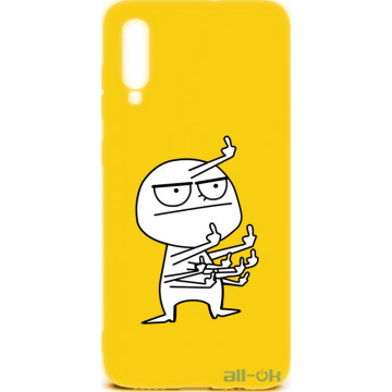 Чохол-накладка TOTO Cartoon Soft Silicone TPU Case Samsung Galaxy A70 FK 9 Yellow