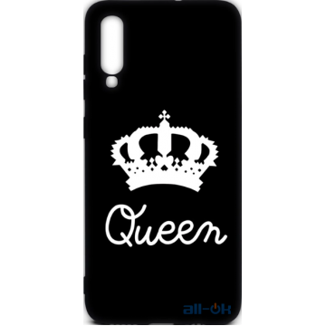 Чохол-накладка TOTO Cartoon Soft Silicone TPU Case Samsung Galaxy A70 Queen Black
