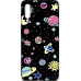 Чохол-накладка TOTO Cartoon Soft Silicone TPU Case Samsung Galaxy A70 Space Planets Black — інтернет магазин All-Ok. фото 1
