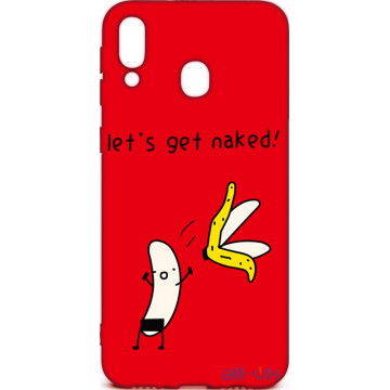 Чохол-накладка TOTO Cartoon Soft Silicone TPU Case Samsung Galaxy M20 Banana Red