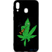 Чохол-накладка TOTO Cartoon Soft Silicone TPU Case Samsung Galaxy M20 Cannabis Black — інтернет магазин All-Ok. фото 1