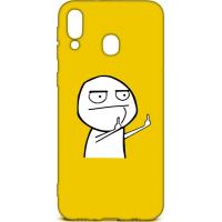 Чохол-накладка TOTO Cartoon Soft Silicone TPU Case Samsung Galaxy M20 FK 2 Yellow
