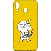 Чохол-накладка TOTO Cartoon Soft Silicone TPU Case Samsung Galaxy M20 FK 9 Yellow