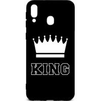Чохол-накладка TOTO Cartoon Soft Silicone TPU Case Samsung Galaxy M20 King Black