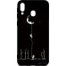 Чохол-накладка TOTO Cartoon Soft Silicone TPU Case Samsung Galaxy M20 Moon Black — інтернет магазин All-Ok. фото 1