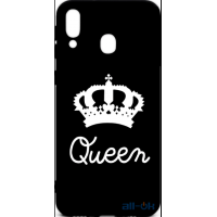 Чохол-накладка TOTO Cartoon Soft Silicone TPU Case Samsung Galaxy M20 Queen Black