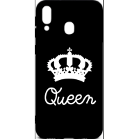 Чохол-накладка TOTO Cartoon Soft Silicone TPU Case Samsung Galaxy M20 Queen Black