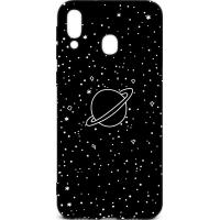 Чохол-накладка TOTO Cartoon Soft Silicone TPU Case Samsung Galaxy M20 Saturn Black
