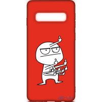 Чохол-накладка TOTO Cartoon Soft Silicone TPU Case Samsung Galaxy S10 FK 9 Red