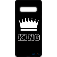 Чохол-накладка TOTO Cartoon Soft Silicone TPU Case Samsung Galaxy S10 King Black