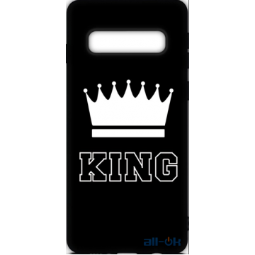 Чохол-накладка TOTO Cartoon Soft Silicone TPU Case Samsung Galaxy S10 King Black