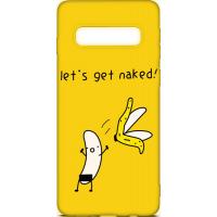 Чохол-накладка TOTO Cartoon Soft Silicone TPU Case Samsung Galaxy S10 Plus Banana Yellow