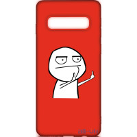 Чохол-накладка TOTO Cartoon Soft Silicone TPU Case Samsung Galaxy S10 Plus FK 2 Red