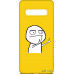 Чохол-накладка TOTO Cartoon Soft Silicone TPU Case Samsung Galaxy S10 Plus FK 2 Yellow — інтернет магазин All-Ok. фото 1