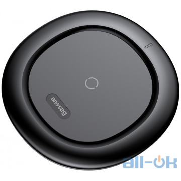 Бездротовий зарядний пристрій Baseus Wireless Charging Stand Round Black (WXFD-01/WXIX-01)