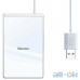 Бездротовий зарядний пристрій Baseus Card Ultra-Thin 15W Wireless Charger Silver+White (WX01B-S2) — інтернет магазин All-Ok. фото 1