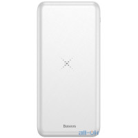 Зовнішній акумулятор (Power Bank) Baseus M36 Wireless Charger Power Bank 10000mAh White (PPALL-M3602)