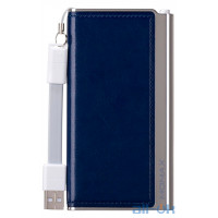 Зовнішній акумулятор (Power Bank) Momax iPower Elite 5000mAh Emboss Blue (IP51AB)
