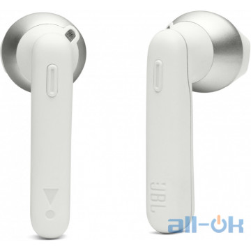 Навушники TWS ("повністю бездротові") JBL Tune 220 TWS White JBLT220TWSWHT