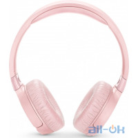 Навушники з мікрофоном JBL T600BT Pink JBLT600BTNCPIK