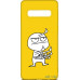 Чохол-накладка TOTO Cartoon Soft Silicone TPU Case Samsung Galaxy S10 Plus FK 9 Yellow — інтернет магазин All-Ok. фото 1