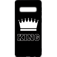 Чохол-накладка TOTO Cartoon Soft Silicone TPU Case Samsung Galaxy S10 Plus King Black