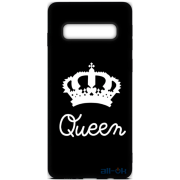 Чохол-накладка TOTO Cartoon Soft Silicone TPU Case Samsung Galaxy S10 Plus Moon Black