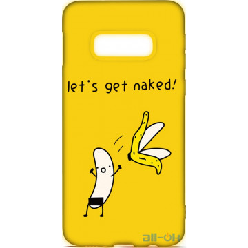 Чохол-накладка TOTO Cartoon Soft Silicone TPU Case Samsung Galaxy S10e Banana Yellow