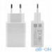 Мережевий зарядний пристрій Xiaomi Mi Adaptor EU White (MDY-09-EW) — інтернет магазин All-Ok. фото 3