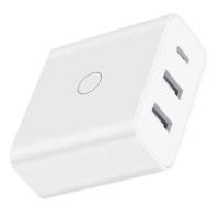 Мережевий зарядний пристрій Xiaomi ZMI Power Adapter USB-C 2USB 65W White (HA832)