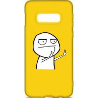 Чохол-накладка TOTO Cartoon Soft Silicone TPU Case Samsung Galaxy S10e FK 2 Yellow