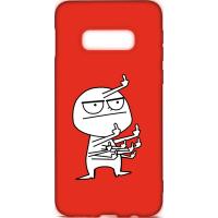 Чохол-накладка  TOTO Cartoon Soft Silicone TPU Case Samsung Galaxy S10e FK 9 Red