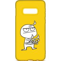Чохол-накладка TOTO Cartoon Soft Silicone TPU Case Samsung Galaxy S10e FK 9 Yellow