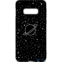 Чохол-накладка TOTO Cartoon Soft Silicone TPU Case Samsung Galaxy S10e Saturn Black