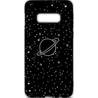 Чохол-накладка TOTO Cartoon Soft Silicone TPU Case Samsung Galaxy S10e Saturn Black