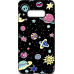 Чохол-накладка TOTO Cartoon Soft Silicone TPU Case Samsung Galaxy S10e Space Planets Black — інтернет магазин All-Ok. фото 1