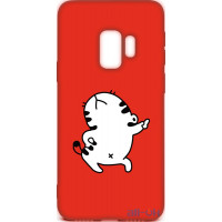 Чохол-накладка TOTO Cartoon Soft Silicone TPU Case Samsung Galaxy S9 Cat Red