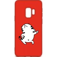 Чохол-накладка TOTO Cartoon Soft Silicone TPU Case Samsung Galaxy S9 Cat Red