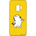 Чохол-накладка TOTO Cartoon Soft Silicone TPU Case Samsung Galaxy S9 Cat Yellow — інтернет магазин All-Ok. фото 1