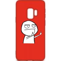 Чохол-накладка TOTO Cartoon Soft Silicone TPU Case Samsung Galaxy S9 FK2 Red