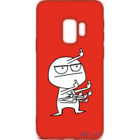 Чохол-накладка TOTO Cartoon Soft Silicone TPU Case Samsung Galaxy S9 FK9 Red